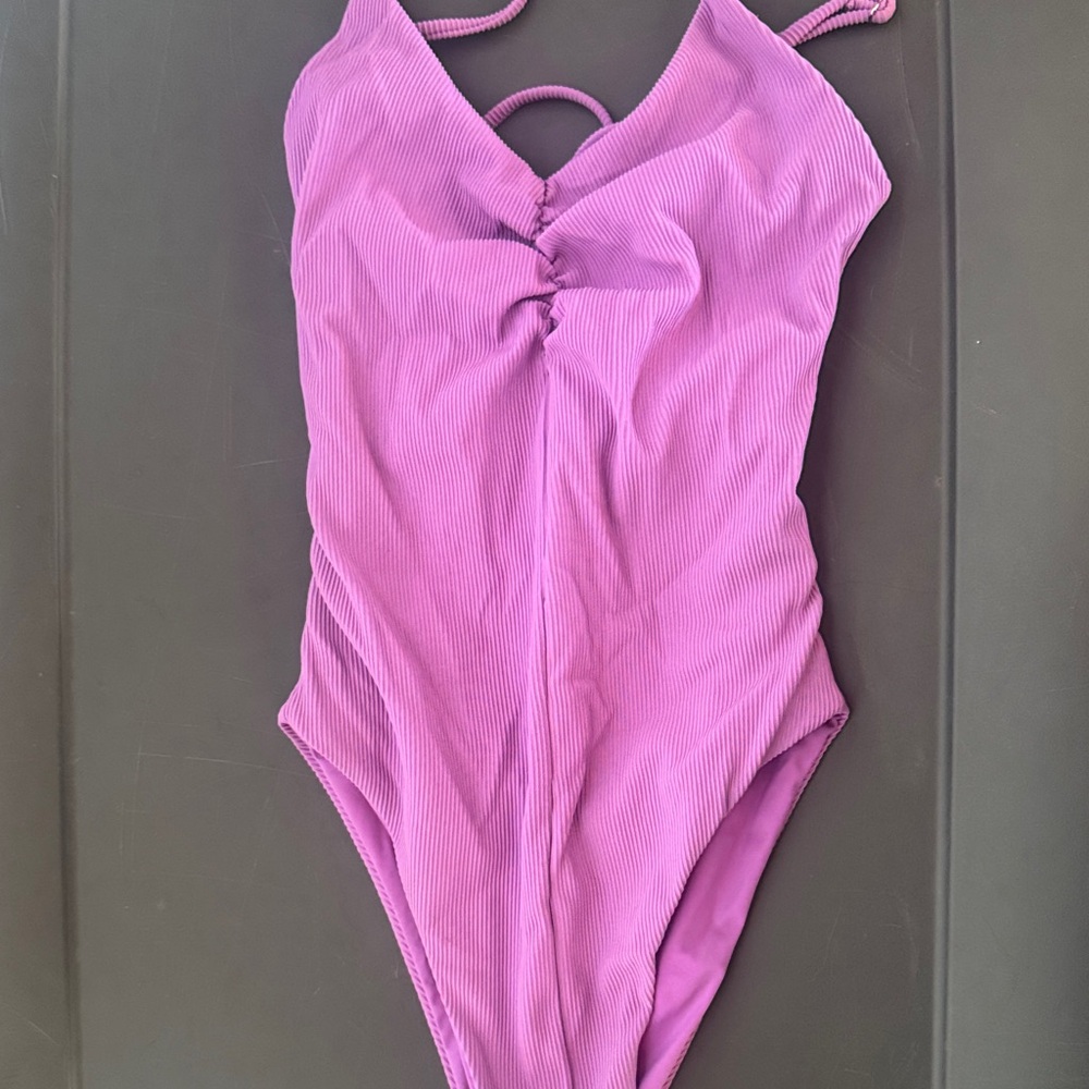 Women's Purple One Piece Swimsuit